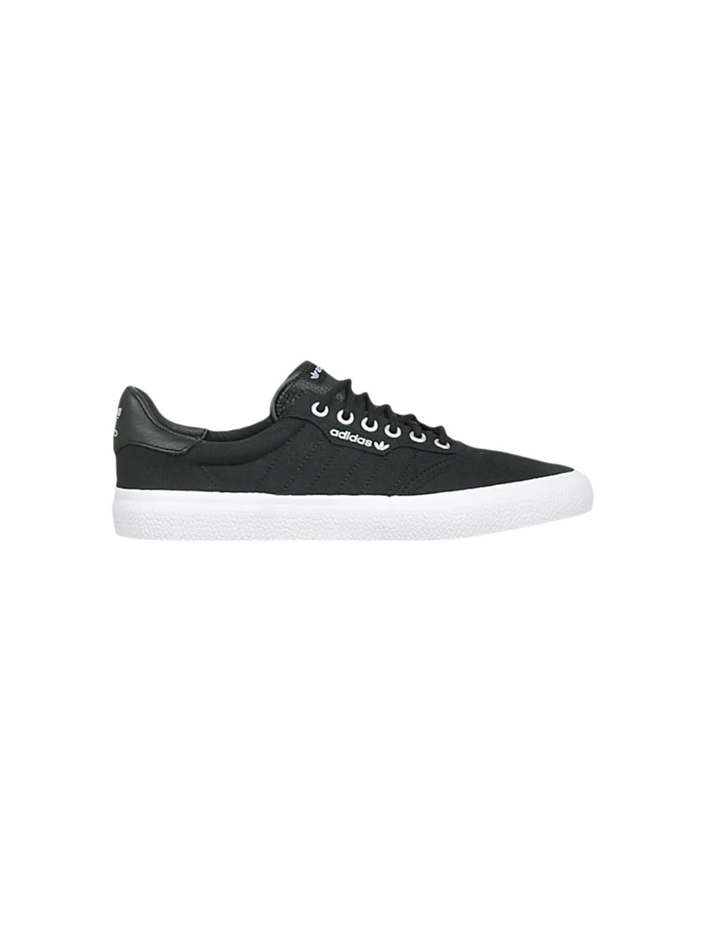Adidas 3MC Core Black White Sneakers Men’s Sz 8 Skateboard Shoes Low Top G54662